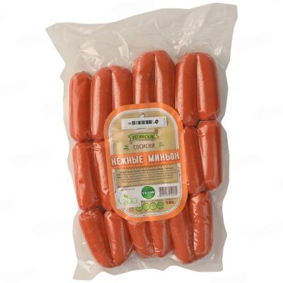 Продукт растит. Сосиски Нежные миньоны "Vego" 500 гр. РФ