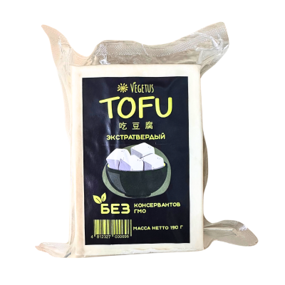 Тофу "Экстратвердый"  VEGETUS 190гр.