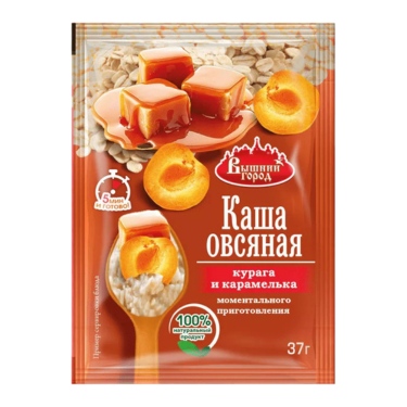 Каша овсяная с курагой и карамелькой "Вышний город" 37 гр.