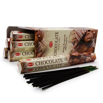 HEM благовония угольные  Chocolate Шоколад 20 гр.