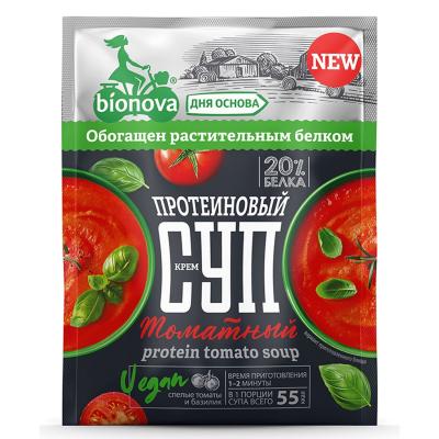 Протеиновый томатный крем-суп быстрого приготовления  "Бионова" 20 гр.