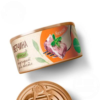 Продукт растительный консервированный "Ветчина нежная"  ж/б "Vego", 300 гр. РФ