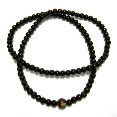 M714 Четки дерево 108 бус