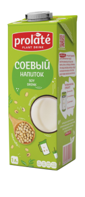 Напиток Соевый Бариста "PROLATE" 1л. РФ
