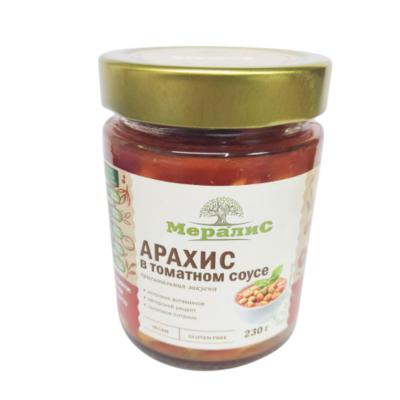 Арахис в томатном соусе, "Мералис" 230 гр. РФ