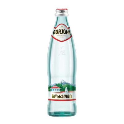 Вода минеральная газированная (стекло) "Боржоми" 330 мл