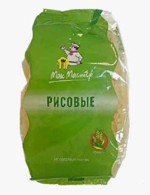 Макаронные изделия "МакМастер" рисовый рожок,300гр, РФ