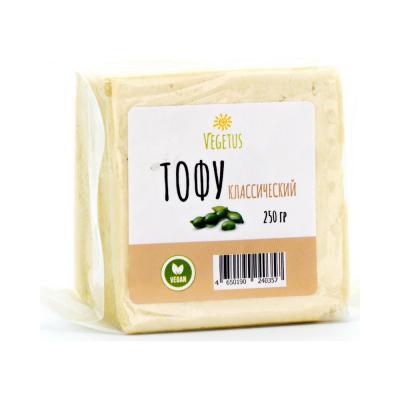 Пищевой соевый продукт "Тофу классический" VEGETUS 250 гр., РФ