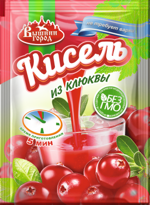 Кисель "Вышний город" из клюквы 30 гр.,