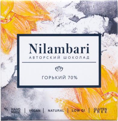 Шоколад горький 70% "Nilambari"  65 гр.