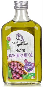Масло виноградное "Правильный гурман" 250 мл.