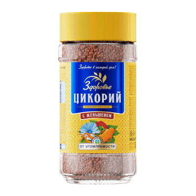 Цикорий гранула ЗДОРОВЬЕ с женьшенем 90гр. РФ