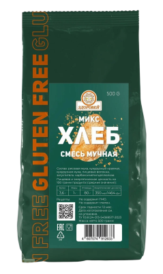 Смесь (без глютена) Микс "Хлеб" 500гр. РФ