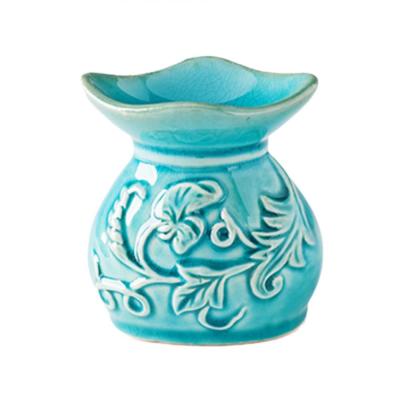 14820 - Бирюза, аромалампа, керамика, 8*8 см