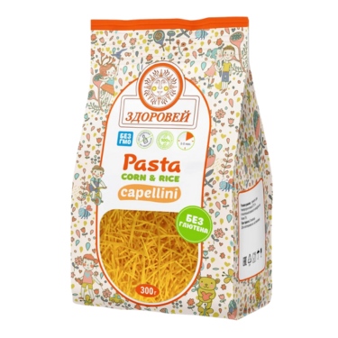 Макароны паста Capellini  Здоровей 300гр.