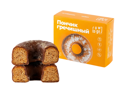 Бисквит "Пончик с гречишный" RTG 65 гр.
