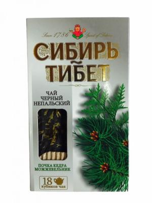 Чайно-растительный  напиток "Сибирь-Тибет"  можжевельник и почка  кедра (плитка 96 г), Иван Да, РФ