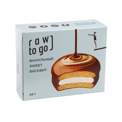 "Sweet" бисквит с ванильным суфле 55 гр.