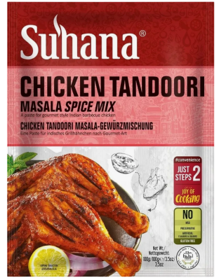 Паста Чикен Тандури Маринад для шашлыка Suhana, 100г Индия