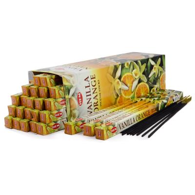 Благовония  HEM  Vanilla Orange Ваниль-Апельсин 8 палочек