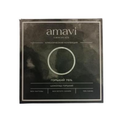 Шоколад Amavi «Горький 75%» 50 г