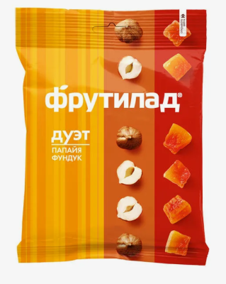 Смесь фруктовая папайя, фундук "Дуэт" 45г