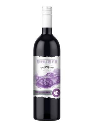 Вино виноградное "CABERNET-SAUVIGNON" безалкогольное красное п/сладкое 0.75 л