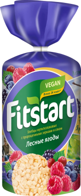 Хлебцы Мультизлаковые Лесные ягоды Fitstart 90гр.