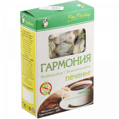 Продукт пищевой на основе крахмала "Гармония" "Мак Мастер" 200 гр., РФ