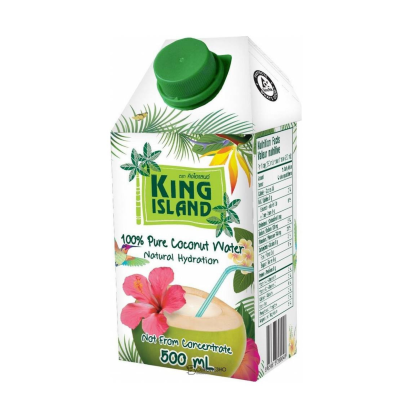 Вода кокосовая без сахара "King Island"  500 мл. РФ