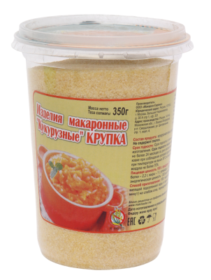Макаронные изделия "Мак Мастер" безбелково-кукурузная крупка  350 гр.