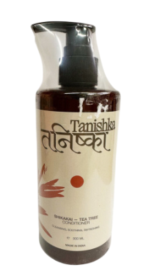 Кондиционер для поврежденных и ломких волос Shikakai & Tea Tree 300 мл  Tanishka