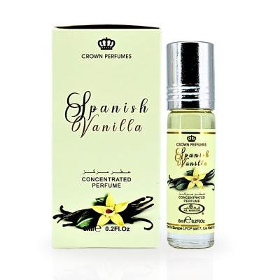 Арабские масляные духи Spanish Vanilla ,6 мл AL-REHAB