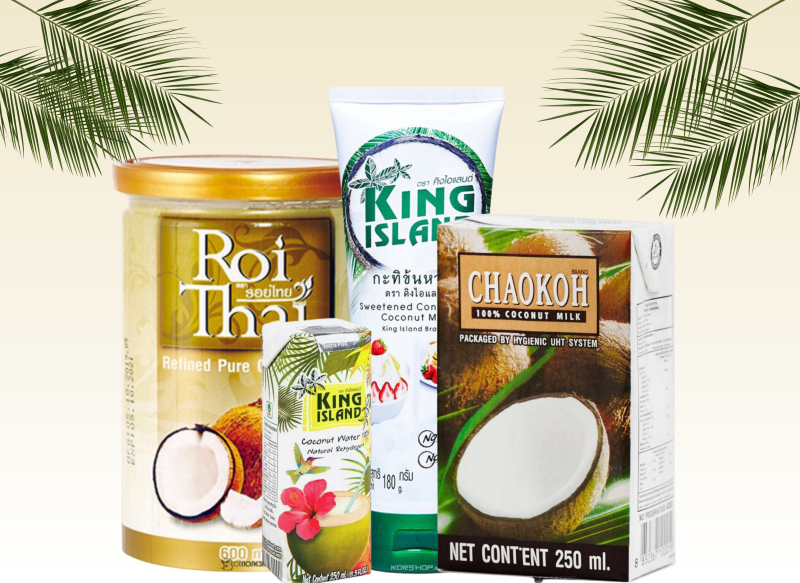 Кокосовый рай в вашем доме: грандиозный привоз кокосовых продуктов!