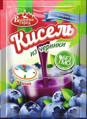Кисель "Вышний город" из черники 30 гр.