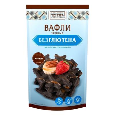 Вафли с корицей безглютеновые "Тестовъ" (Смесь для приготовления) 200 гр. РФ