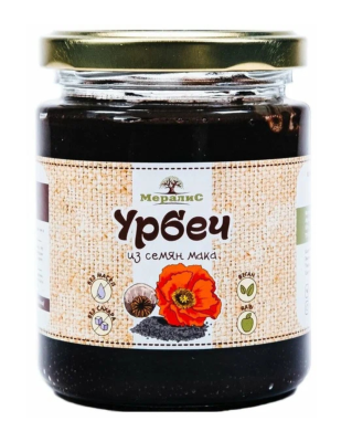Урбеч из семян мака, "Мералис" 230 гр. РФ