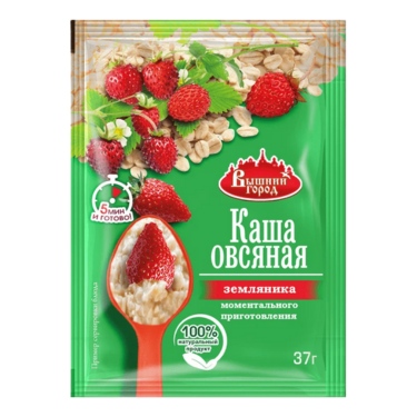 Каша овсяная с земляникой "Вышний город" 37 гр.