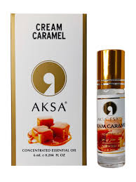 Арабские масляные духи AKSA Cream Caramel essential (6 мл)