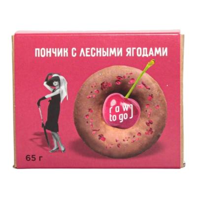 Бисквит  "Пончик с лесными ягодами" 65 гр. RTG