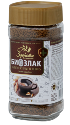 Злаковый напиток гранула ЗДОРОВЬЕ Биозлак 75гр. РФ