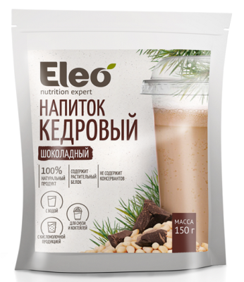 Напиток кедровый шоколадный "Eleo"  150 гр.