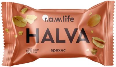 Батончик RAW Life "Протеиновая арахисовая халва" 16 гр.