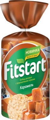 Хлебцы рисовые Карамель Fitstart 100гр. РБ