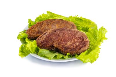 Полуфабрикат растительного происхождения  "Шницель" (зам.) 1 шт. (110гр.)