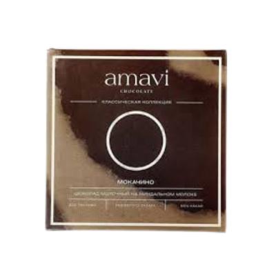 Шоколад Amavi «Молочный на миндальном молоке МОКАЧИНО» 50 г