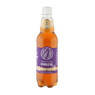 Напиток безалкогольный натурального брожения на чайном грибе " KOMBUCHA-CLASSIC" 0,35 л. РФ