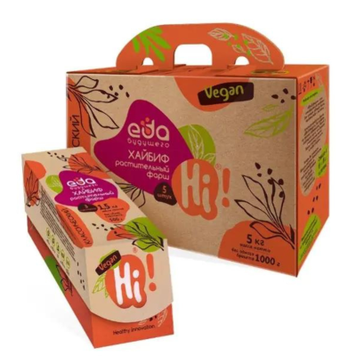 "Хайбиф" растительный фарш классический замороженный на развес (ХОРЕКА)