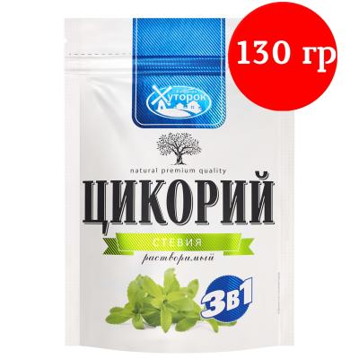 Цикорий порошок БАБУШКИН ХУТОРОК со стевией и сливками 130гр. РФ