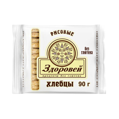 Хлебцы рисовые "Здоровей" 90 гр.
